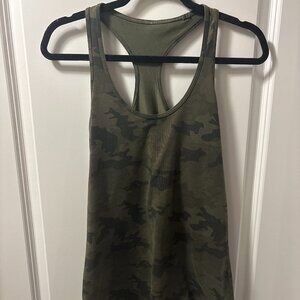 Lululemon Camo Fitted Tank top